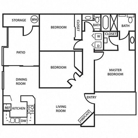 The Dana 1108 floor plan